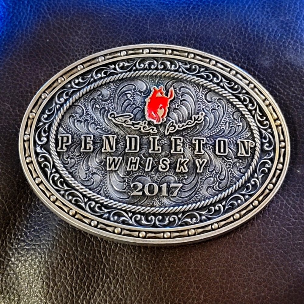 Montana Silversmiths Pendleton Belt Buckle